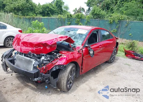 2023 Hyundai Elantra Sel from USA, damaged, VIN 5NPLS4AG1PH103080